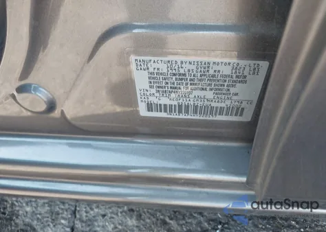 2017 Nissan Sentra S из США, поврежденный, VIN 3N1AB7AP4HY220197